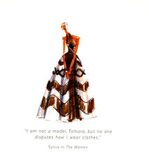 Invitation for Arts in Education Benefit : The Women, Costume Design by Isaac Mizrahi (The Women)