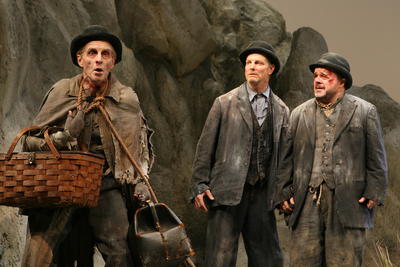 Production Photograph Featuring John Glover, Bill Irwin and Nathan Lane (Waiting For Godot)   (2012.200.103)