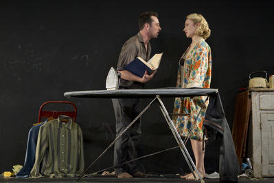 Production Photograph Featuring Matthew Rhys and Sarah Goldberg (Look Back in Anger, 2012) (2012.200.115)