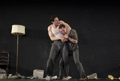 Production Photograph Featuring Adam Driver and Matthew Rhys (Look Back in Anger, 2012)