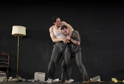 Production Photograph Featuring Adam Driver and Matthew Rhys (Look Back in Anger, 2012) (2012.200.116)