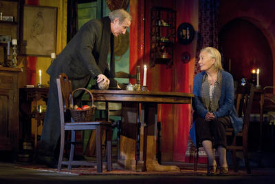 Production Photograph Featuring Jim Dale and Rosemary Harris (The Road to Mecca) (2012.200.126)