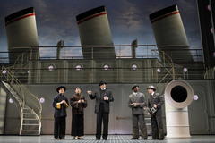 Production Photograph Featuring Andrew Cao, Raymond J. Lee, Walter Charles, Anthony Wayne and Clyde Alves (Anything Goes) 