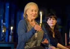 Production Photograph Featuring Rosemary Harris and Carla Gugino (The Road to Mecca) 