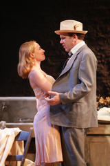 Production Photograph Featuring Amy Ryan and John C.  Reilly (A Streetcar Named Desire)
