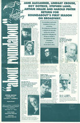 About Roundabout : Vol. 8, No. 2, 1990-1991 Season