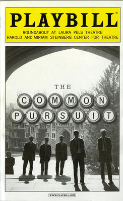 Playbill (Common Pursuit, The) (2012.350.4)