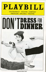 Playbill (Don't Dress For Dinner)