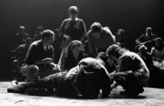 Rehearsal Photograph Featuring Crew and Actors (A View From the Bridge)