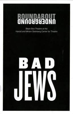 Playbill (Bad Jews) (2012.350.12)