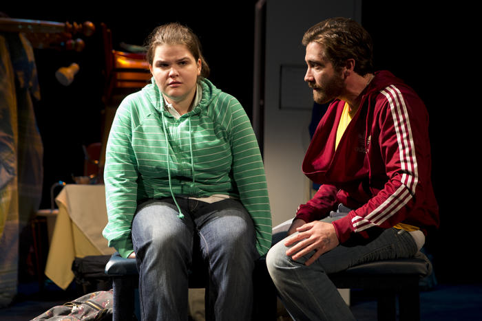 Production Photograph Featuring Annie Funke and Jake Gyllenhaal (If There Is I Haven't Found It Yet) (2012.200.177)
