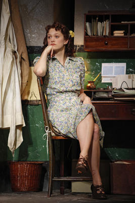 Production Photograph Featuring Marin Ireland (After Miss Julie) (2011.200.24)