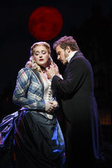 Production Photograph Featuring Betsy Wolfe and Will Chase (The Mystery of Edwin Drood) 