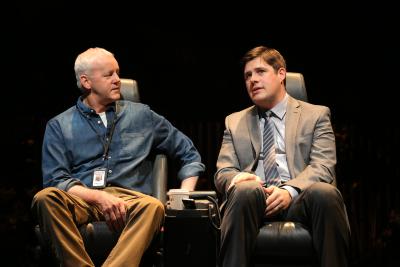 Production Photograph Featuring David Morse and Rich Sommer (The Unavoidable Disappearance of Tom Durnin)  (2013.200.19)