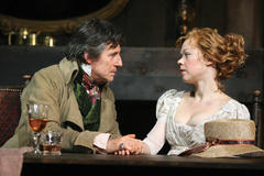 Production Photograph Featuring Gabriel Byrne and Emily Bergl (A Touch of the Poet)