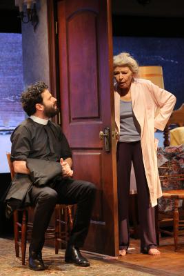 Production Photograph Featuring Luke Kirby and Phyllis Somerville (Too Much, Too Much, Too Many)   (2014.200.9)