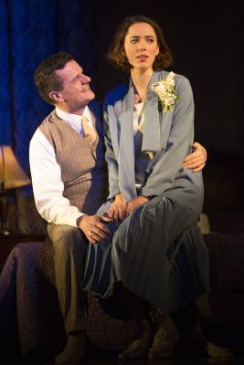 Production Photograph Featuring Michael Cumpsty and Rebecca Hall (Machinal) (2014.200.4)