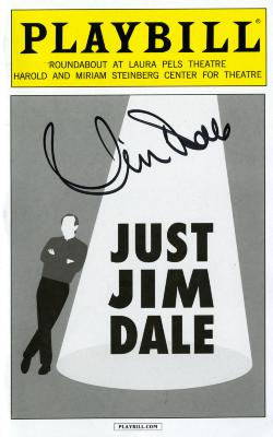 Playbill (Just Jim Dale) (2014.350.6)
