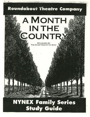 A Month in the Country Study Guide  (2014.501.14 )