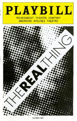 Playbill (The Real Thing) (2014.350.8)