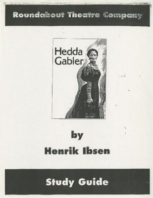 Hedda Gabler 1994 Study Guide (2014.501.9)