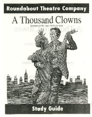 A Thousand Clowns 1996 Study Guide 