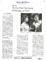 Press Clippings (Constant Wife, The)