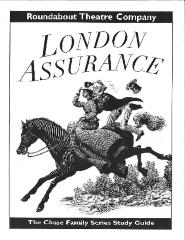 London Assurance Study Guide
