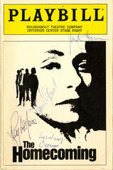 Playbill (Homecoming, The)