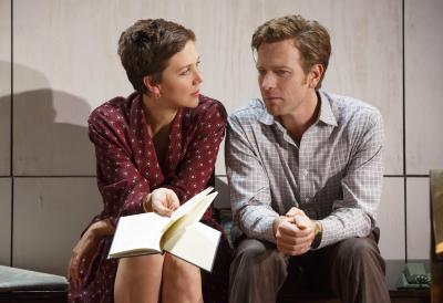 Production Photograph Featuring Maggie Gyllenhaal and Ewan McGregor (The Real Thing, 2014) (2016.200.8)