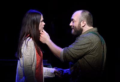 Production Photograph featuring Sutton Foster and Alexander Gemignani (Violet, 2014)    (2016.200.18)