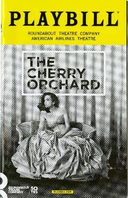 Playbill (The Cherry Orchard, 2016) (2016.350.11)