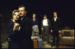 Production Photograph Featuring Lindsay Crouse, Daniel Gerroll, Jonathan Hogan, Roy Dotrice and Reed Diamond (The Homecoming)