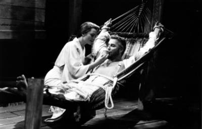 Production Photograph Featuring Cherry Jones and William Petersen (The Night of the Iguana) (2010.200.19)