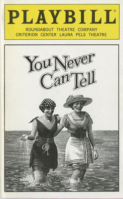 Playbill (You Can Never Tell, 1998) (2011.350.41)