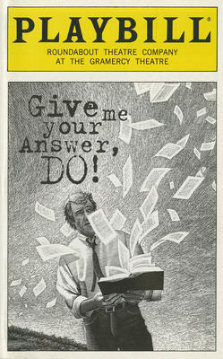 Playbill (Give Me Your Answer, Do!) (2011.350.50)