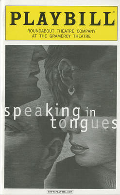 Playbill (Speaking in Tongues) (2011.350.66)