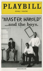 Playbill (Master Harold and the Boys)