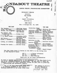 Playbill (Father, The, 1966) 
