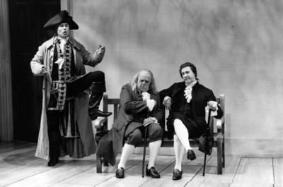 Production Photograph Featuring Merwin Foard, Pat Hingle, and Brent Spiner (1776) (2010.200.38)