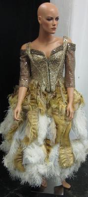 Gold Feather Dress, Grand Canal (Nine) (2011.150.32)