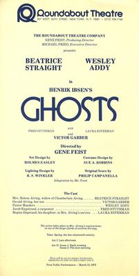 Playbill (Ghosts, 1973) (2011.350.126)