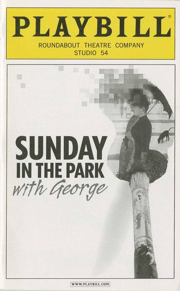Playbill (Sunday in the Park With George) (2011.350.187)