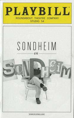 Playbill (Sondheim on Sondheim) (2011.350.197)