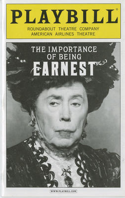 Playbill (The Importance of Being Earnest, 2010) (2011.350.207)
