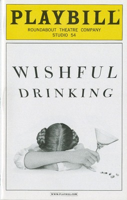 Playbill (Wishful Drinking) (2011.350.205)