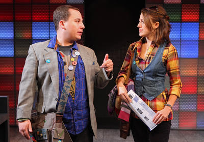 Production Photograph Featuring Jared Gertner and Kate Wetherhead (Ordinary Days)  (2011.200.1176)