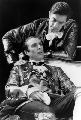 Production Photograph Featuring David Threlfall and Roger Rees (The Rehearsal, 1996)  (2011.200.861)