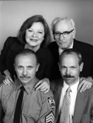 Production Photograph Featuring Debra Mooney, Eli Wallach, Hector Elizondo and Joe Spano (The Price) 