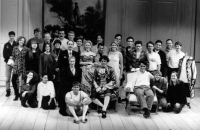 Production Photo Featuring Cast and Crew (The Rehearsal, 1996)  (2011.200.859 )